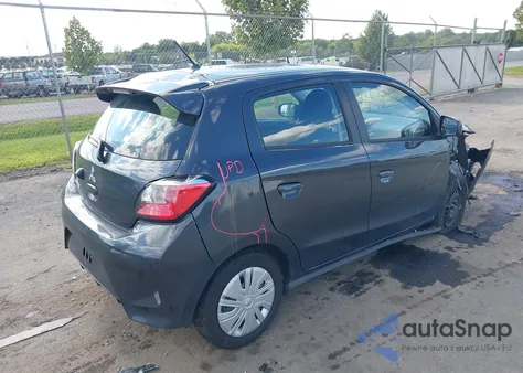 2024 Mitsubishi Mirage Es/Le from USA, damaged, VIN ML32AUHJ7RH018863